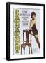 Cabaret, Italian poster, Liza Minnelli, 1972-null-Framed Art Print