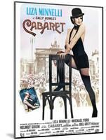 Cabaret, Italian Poster, Liza Minnelli, Michael York, Liza Minnelli, 1972-null-Mounted Art Print