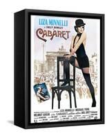 Cabaret, Italian Poster, Liza Minnelli, Michael York, Liza Minnelli, 1972-null-Framed Stretched Canvas