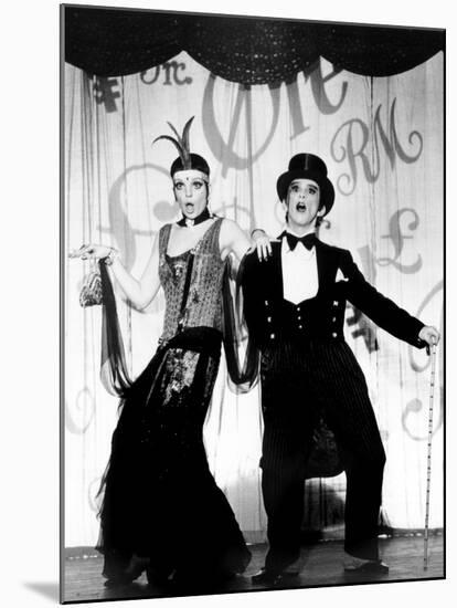 Cabaret, Liza Minnelli, Joel Grey, 1972-null-Mounted Photo