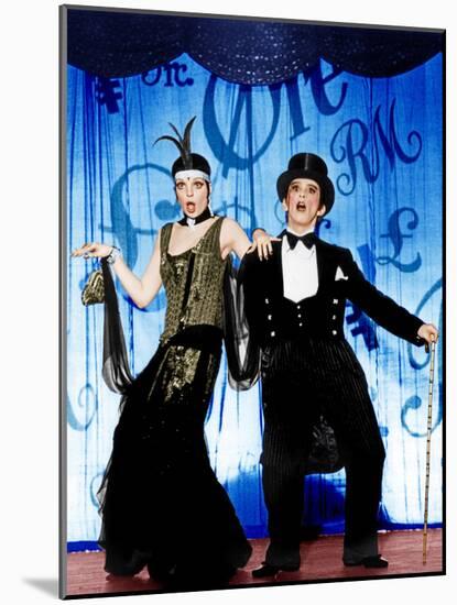 Cabaret, Liza Minnelli, Joel Grey, 1972-null-Mounted Photo