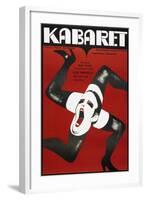 Cabaret, Polish poster, Liza Minelli, 1972-null-Framed Art Print