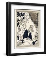 Cabaret Show in the West End of London, So This is Life!-Aubrey Hammond-Framed Art Print