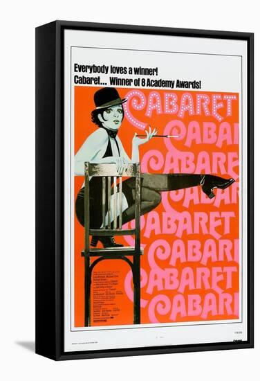 Cabaret, US poster, Liza Minnelli, 1972-null-Framed Stretched Canvas