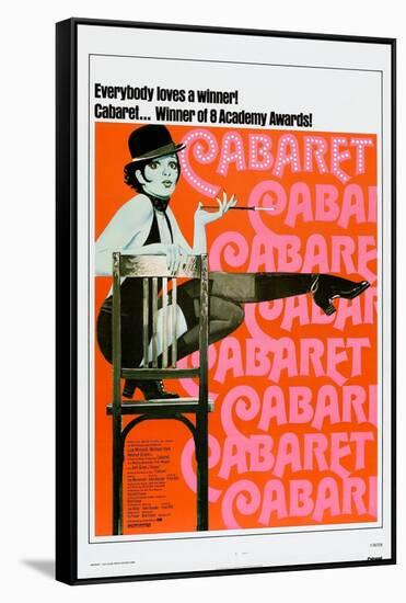 Cabaret, US poster, Liza Minnelli, 1972-null-Framed Stretched Canvas