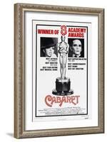 Cabaret, US poster, Liza Minnelli, Joel Grey, 1972-null-Framed Art Print