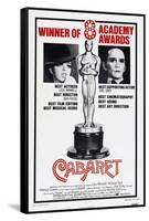 Cabaret, US poster, Liza Minnelli, Joel Grey, 1972-null-Framed Stretched Canvas