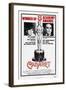 Cabaret, US poster, Liza Minnelli, Joel Grey, 1972-null-Framed Art Print