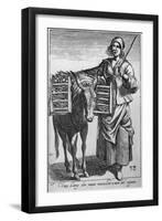 Cabbage and Onion Seller-Pierre Brebiette-Framed Giclee Print