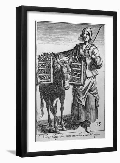 Cabbage and Onion Seller-Pierre Brebiette-Framed Giclee Print