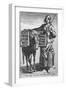 Cabbage and Onion Seller-Pierre Brebiette-Framed Giclee Print