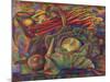 'Cabbage and Rhubarb (Savoy Green)', 1929 (1930)-Mark Gertler-Mounted Giclee Print