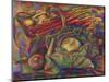 'Cabbage and Rhubarb (Savoy Green)', 1929 (1930)-Mark Gertler-Mounted Giclee Print