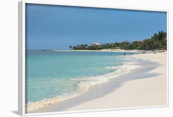 Cabbage Beach, Paradise Island, Nassau, New Providence, Bahamas, Caribbean-Michael Runkel-Framed Photographic Print