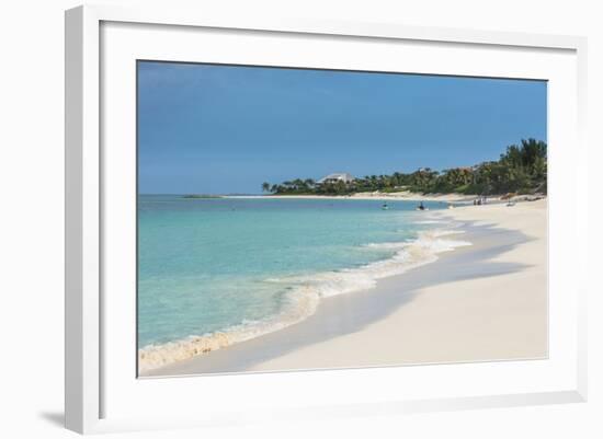 Cabbage Beach, Paradise Island, Nassau, New Providence, Bahamas, Caribbean-Michael Runkel-Framed Photographic Print