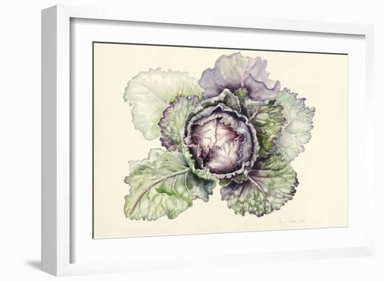 Cabbage from the Market-Alison Cooper-Framed Giclee Print