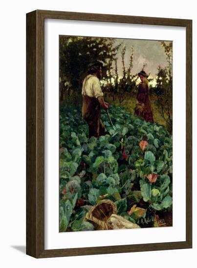 Cabbage Garden, 1877-Arthur Melville-Framed Giclee Print