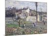 Cabbage Patch Near the Village, 1875-Camille Pissarro-Mounted Giclee Print