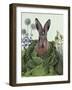 Cabbage Patch Rabbit 1-null-Framed Art Print