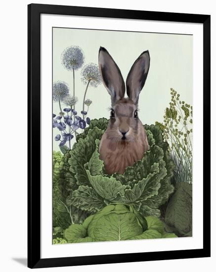 Cabbage Patch Rabbit 1-null-Framed Art Print