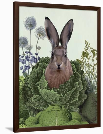 Cabbage Patch Rabbit 1-null-Framed Art Print