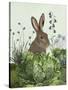 Cabbage Patch Rabbit 2-null-Stretched Canvas