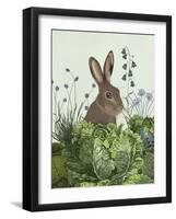 Cabbage Patch Rabbit 2-null-Framed Art Print
