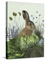 Cabbage Patch Rabbit 3-null-Stretched Canvas