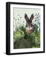 Cabbage Patch Rabbit 4-null-Framed Art Print