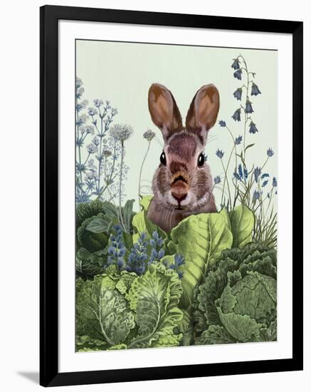 Cabbage Patch Rabbit 6-null-Framed Art Print