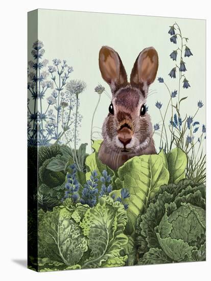 Cabbage Patch Rabbit 6-null-Stretched Canvas