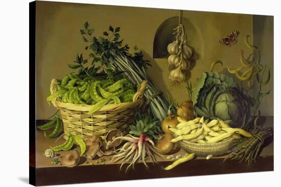 Cabbage, Peas and Beans, 1998-Amelia Kleiser-Stretched Canvas