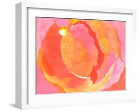 Cabbage Rose I-Carolyn Roth-Framed Art Print