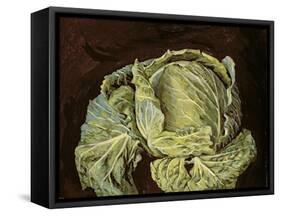 Cabbage Still Life, 2000-Vincent Yorke-Framed Stretched Canvas