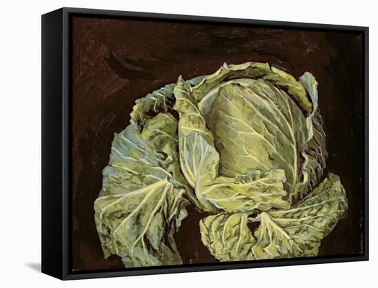 Cabbage Still Life, 2000-Vincent Yorke-Framed Stretched Canvas