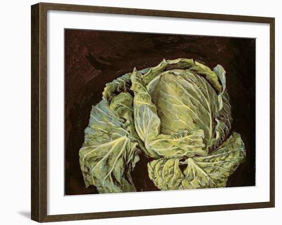 Cabbage Still Life, 2000-Vincent Yorke-Framed Giclee Print