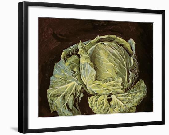 Cabbage Still Life, 2000-Vincent Yorke-Framed Giclee Print