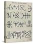 Cabbalistic Signs and Sigils, 18th Century-Science Source-Stretched Canvas