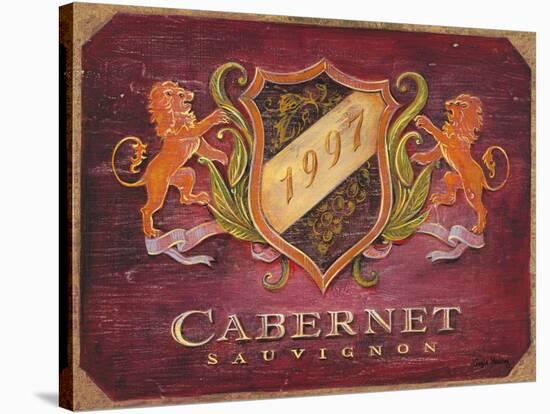 Cabernet Label-Angela Staehling-Stretched Canvas