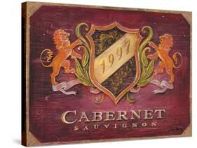 Cabernet Label-Angela Staehling-Stretched Canvas