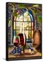 Cabernet Sauvingon (Image Only)-Lantern Press-Framed Stretched Canvas