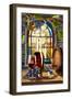 Cabernet Sauvingon (Image Only)-Lantern Press-Framed Art Print