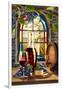 Cabernet Sauvingon (Image Only)-Lantern Press-Framed Art Print