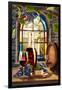 Cabernet Sauvingon (Image Only)-Lantern Press-Framed Art Print