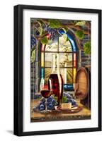 Cabernet Sauvingon-Lantern Press-Framed Art Print