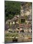 Caberre Boat on the River Dordogne, La Roque-Gageac, Dordogne, France, Europe-Peter Richardson-Mounted Photographic Print