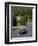 Caberre Boat on the River Dordogne, La Roque-Gageac, Dordogne, France, Europe-Peter Richardson-Framed Photographic Print