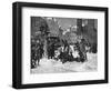 Cabhorse Collapses-Erik Henningsen-Framed Art Print