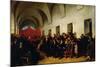 Cabildo in Session, May 22, 1810-Juan Manuel Blanes-Mounted Giclee Print