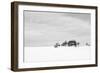 Cabin Atop the Snowy Ridge III-Don Schwartz-Framed Art Print